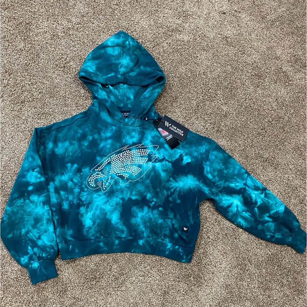Philadelphia Eagles Cropped Sweater
